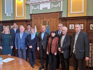 Кметът Костадин Димитров  и председателят на БАН подписаха меморандум за сътрудничество