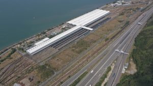 MTR Corp на Hong Kong спира надземната кабелна фондация на Oyster Bay Station