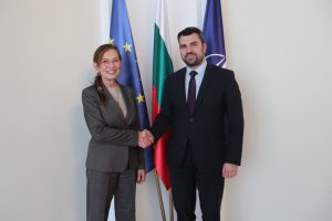 Министър Георг Георгиев проведе среща с извънредния и пълномощен посланик на Федерална република Германия Н. Пр. г-жа Ирене Мария Планк