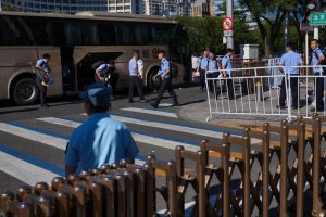 Централен Пекин блокира за репетицията на парада на Китай от Втората световна война