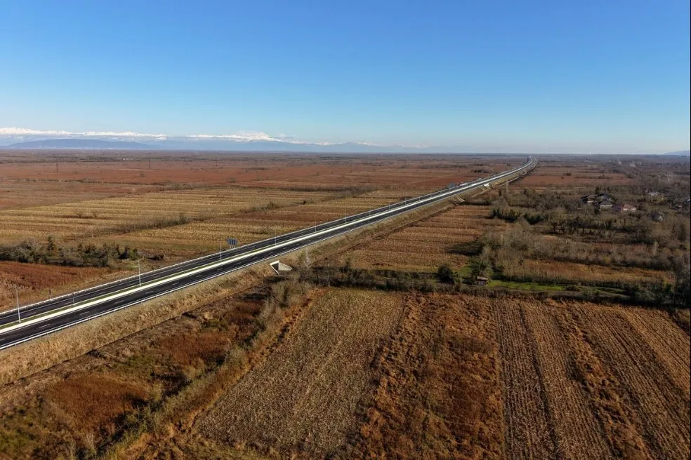Китайска фирма завърши ключов участък от магистрала в Джорджия